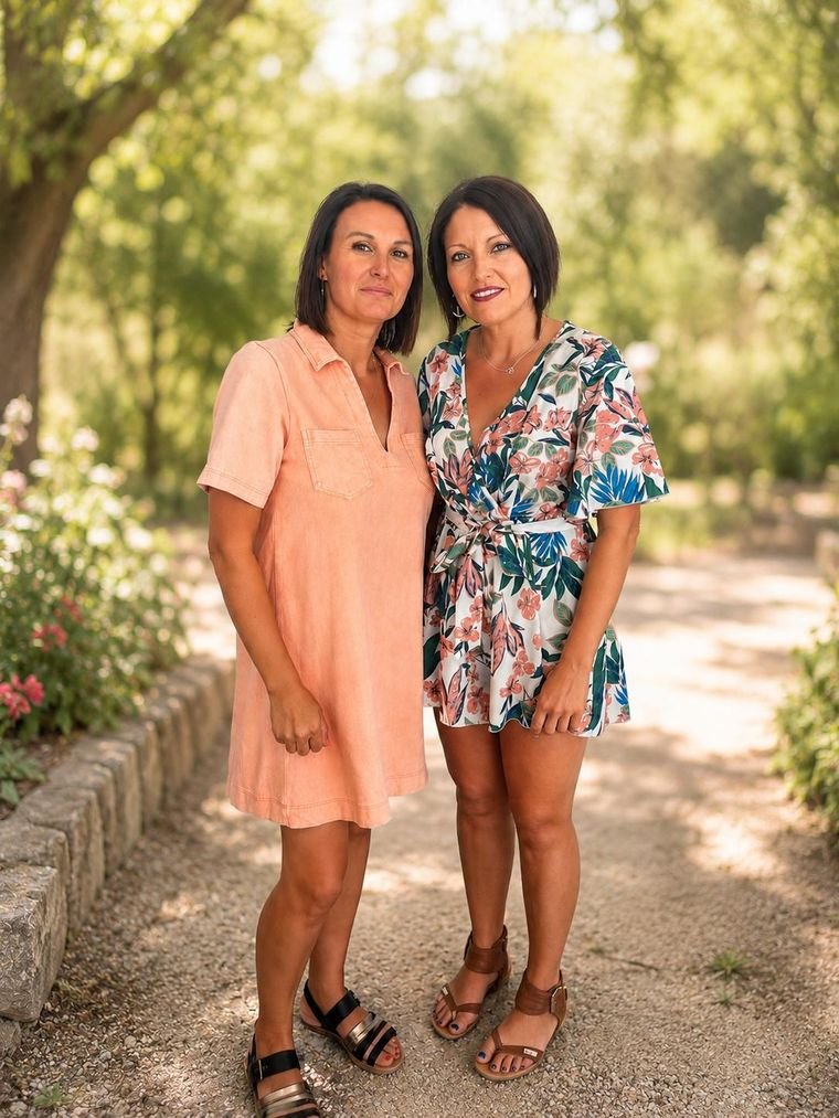 Amandine Bonnet et Emilie Dufossé, infirmières libérales